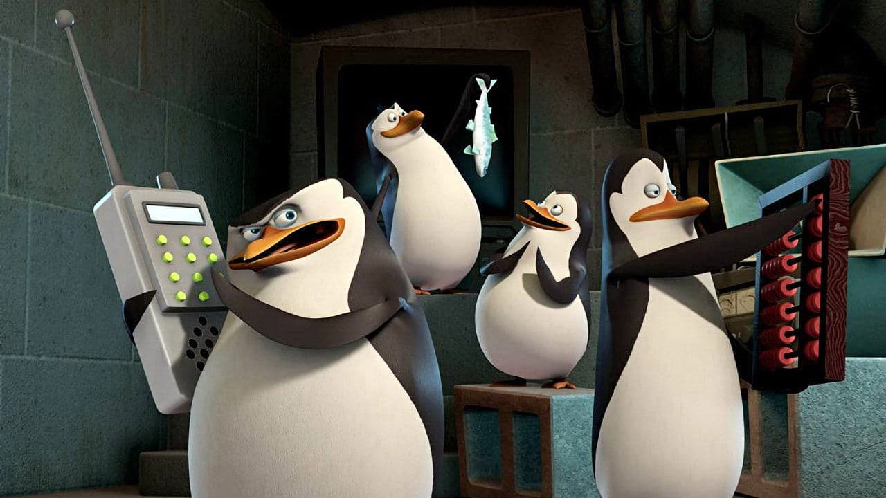 Os Pinguins de Madagascar